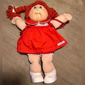 Rare Vintage 1984 Red Hair Blue Eyes Cabbage Patch Doll​​